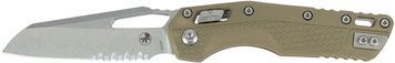 Ніж Microtech MSI Stonewash PS OD Green Напівсеррейтор 210T-11PMOD 14090568 фото