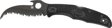 Ніж Spyderco Matriarch 2 Emerson Open Black Серейтор C12SBBK2W 871284 фото