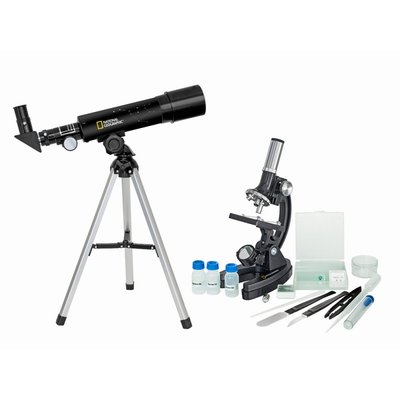 Микроскоп National Geographic Junior 300x-1200x + Телескоп 50/360 (9118000) 922414 фото
