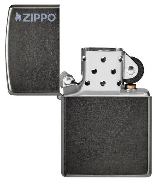 Запальничка Zippo 28378 ZL Classic Grey Zippo Logo V77553849 фото