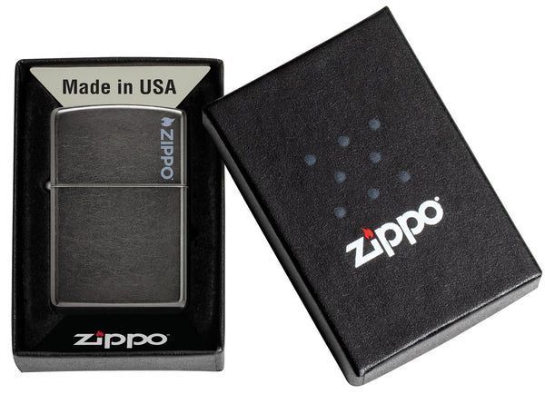 Запальничка Zippo 28378 ZL Classic Grey Zippo Logo V77553849 фото