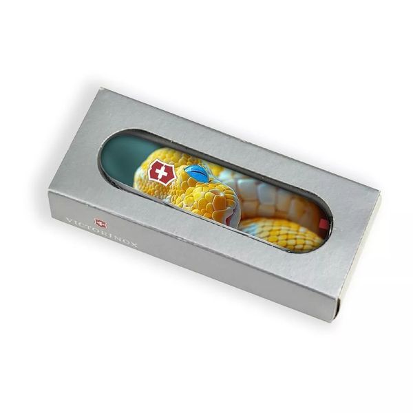 Швейцарский нож Victorinox Mountaineer Animal 91 мм 19 функций Змей (1.3743.7_F1050pw) V77552800 фото