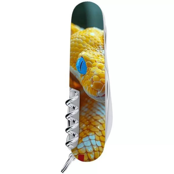Швейцарский нож Victorinox Mountaineer Animal 91 мм 19 функций Змей (1.3743.7_F1050pw) V77552800 фото