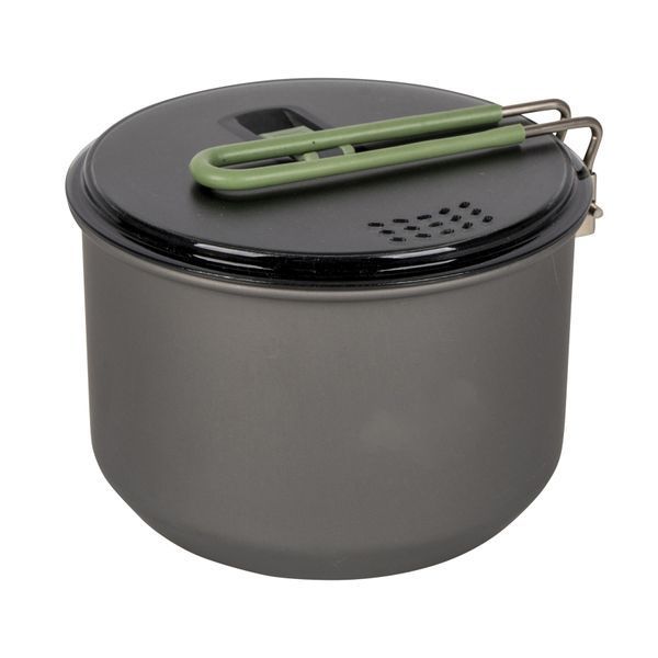 Каструля Bo-Camp Explorer Hard Anodized 1L Grey/Green (2200236) DAS302115 фото