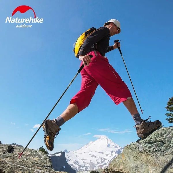 Трекінгові палиці Naturehike ST08 NH18D020-Z, 110 см, Бордовий 96323 фото