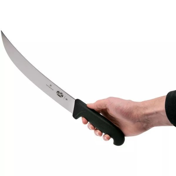 Разделочный нож мясника Victorinox Fibrox Cimeter Steak 5.7303.25 V77554345 фото
