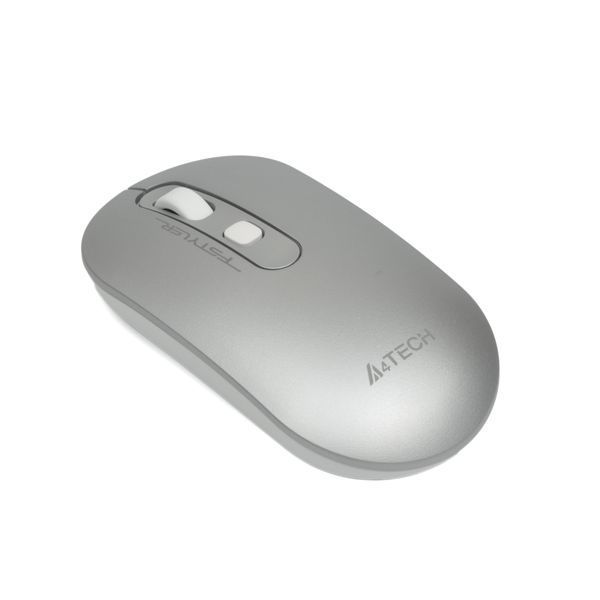 Миша бездротова A4Tech Fstyler FG20 (Icy White), USB, колір сріблястий FG20 (Icy White) 1606200 фото