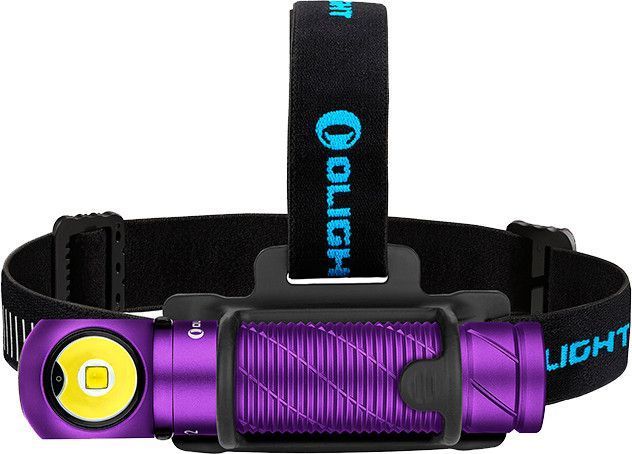 Ліхтар Olight Perun 2 LE Purple + Налобне кріплення (2500 Lm) Perun 2 (Purple) 23703509 фото