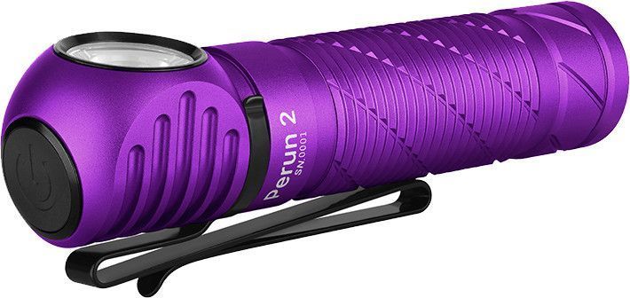 Ліхтар Olight Perun 2 LE Purple + Налобне кріплення (2500 Lm) Perun 2 (Purple) 23703509 фото