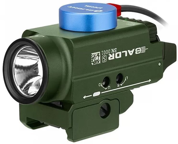 Фонарь Olight Baldr S green laser OD Green Weaver/Picatinny (800 Lm) Baldr S OD 23703911 фото