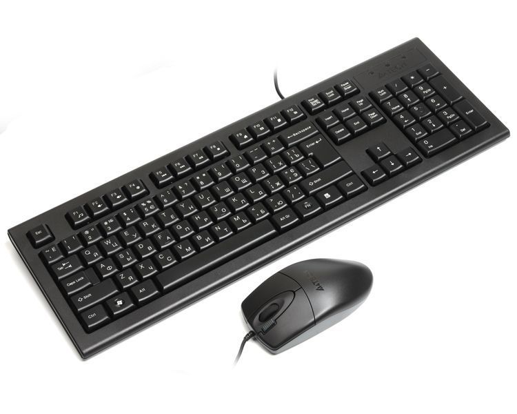 A4Tech KR-8520D, кмплект проводной клавиатура с мышью KR-8520D Black 0201077 фото