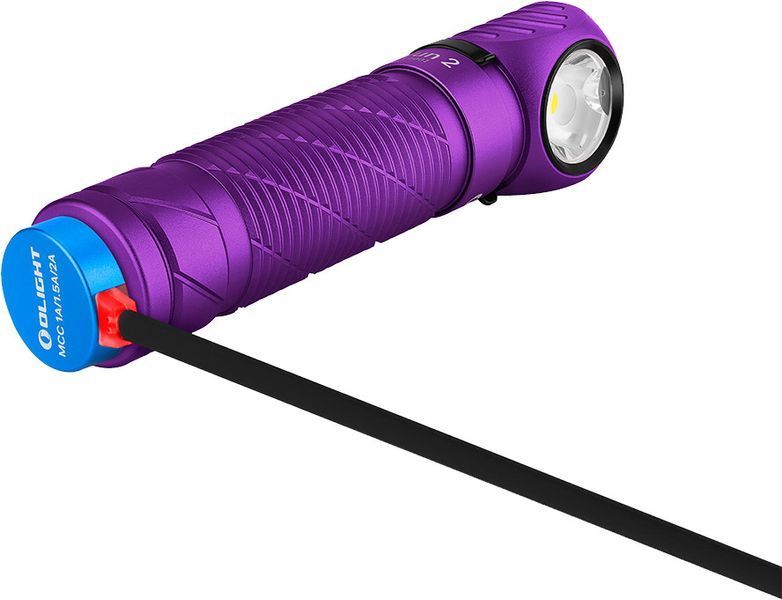 Ліхтар Olight Perun 2 LE Purple + Налобне кріплення (2500 Lm) Perun 2 (Purple) 23703509 фото