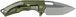 Ніж Heretic Medusa Tanto Battleworn MagnaCut Aluminum Green H009-5A-GRN 9880012 фото 2