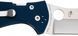 Нож Spyderco Yojimbo 2 Cobalt Blue CPM-SPY27 C85GPCBL2 871769 фото 2