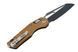 Ніж Microtech MSI SE fluted black алюміній Tan 210-1FLTA 4009475 фото 2
