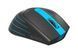 Мышь беспроводная A4Tech Fstyler FG30 (Blue), USB, цвет черный+голубой FG30 (Blue) 1604195 фото 3