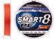 Шнур Favorite Smart PE 8x 150м (red orange) #2/0.242mm 25lb/13.8kg 16931085 фото
