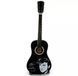 Гітара Elvis мініатюра дерево GUITAR A ELVIS BLACK 24 см чорний (DN29995) V77550273 фото 1