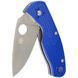 Нож Spyderco Persistence FRN Blue CPM-S35VN C136PBL 871590 фото 6