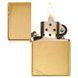 Запальничка ZIPPO Vintage Brushed Brass Gold (240) V77550803 фото 2