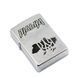 Запальничка Zippo Street Chrome 207 з гравіюванням Вільна Срібляста 207 V V77550557 фото 2