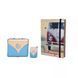 Набір портсигар та газова запальничка Licences VW Giftset Lighter&Cigarette Case Жовто-блакитний (40610066YEBLU) V77551981 фото 1