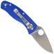Нож Spyderco Persistence FRN Blue CPM-S35VN C136PBL 871590 фото 3