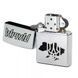 Запальничка Zippo Street Chrome 207 з гравіюванням Вільна Срібляста 207 V V77550557 фото 3
