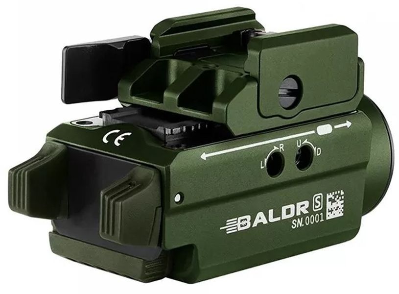 Фонарь Olight Baldr S green laser OD Green Weaver/Picatinny (800 Lm) Baldr S OD 23703911 фото