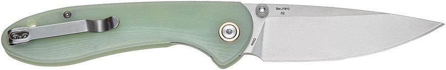 Ніж CJRB Feldspar SW D2 G-10 Mint Green М'ятно-зелений J1912-NTG 27980268 фото