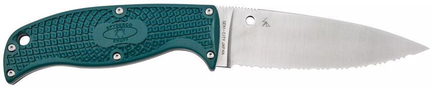 Нож Spyderco Enuff 2 Blue K390 Cеррейтор FB31SBL2K390 871618 фото