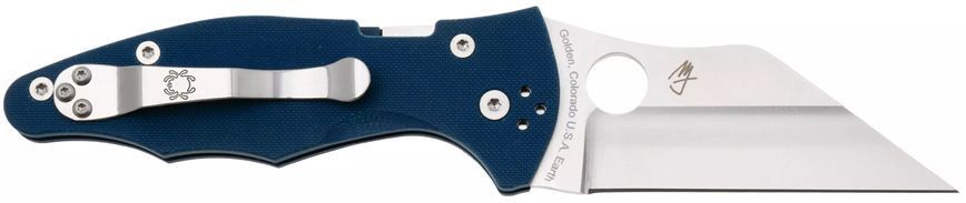 Нож Spyderco Yojimbo 2 Cobalt Blue CPM-SPY27 C85GPCBL2 871769 фото