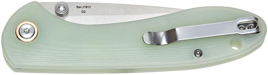 Ніж CJRB Feldspar SW D2 G-10 Mint Green М'ятно-зелений J1912-NTG 27980268 фото
