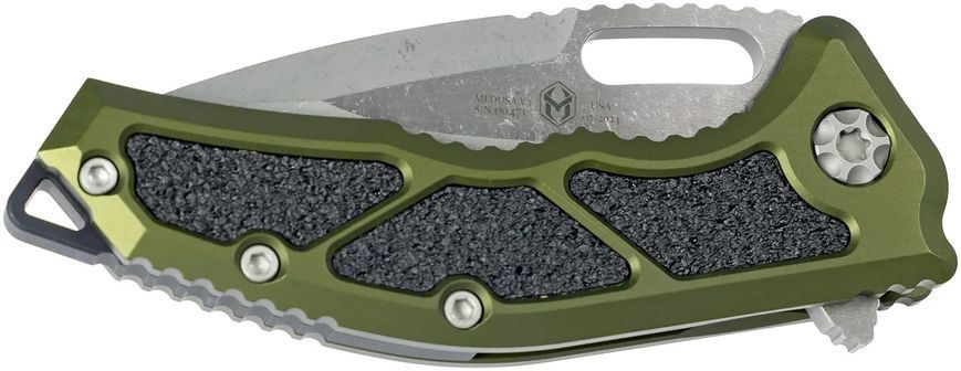Ніж Heretic Medusa Tanto Battleworn MagnaCut Aluminum Green H009-5A-GRN 9880012 фото
