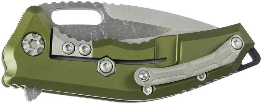 Ніж Heretic Medusa Tanto Battleworn MagnaCut Aluminum Green H009-5A-GRN 9880012 фото