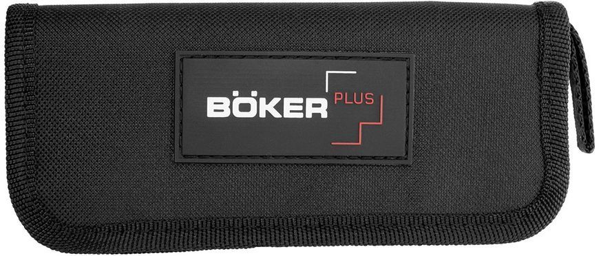 Ніж Boker Plus Strike Tanto PS Aluminium Black Напівсерейтор 01BO401 23731188 фото