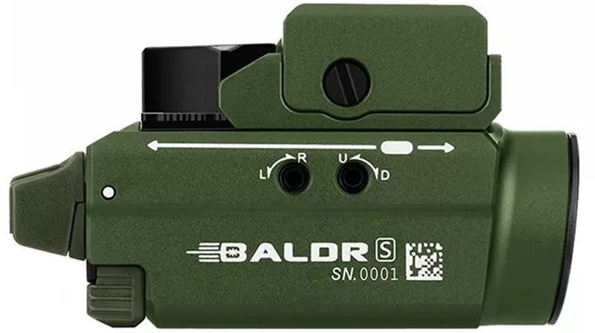 Фонарь Olight Baldr S green laser OD Green Weaver/Picatinny (800 Lm) Baldr S OD 23703911 фото
