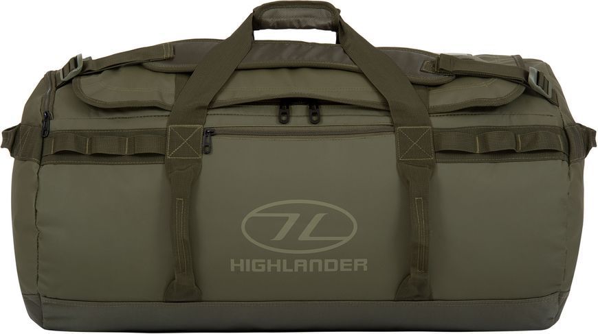 Сумка дорожная водозащитная Highlander Storm 90L Olive (DB124-OG) 927457 фото