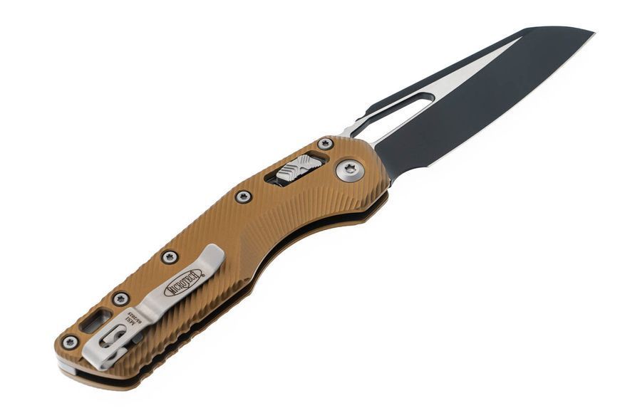 Ніж Microtech MSI SE fluted black алюміній Tan 210-1FLTA 4009475 фото