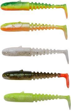 Силікон Savage Gear Gobster Shad 90мм 9.0g Dark Water Mix (5 шт/уп) 18544282 фото