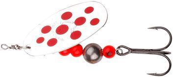 Блешня Savage Gear Caviar Spinner #4 18.0g 04-Fluo Orange & Silver 18540563 фото