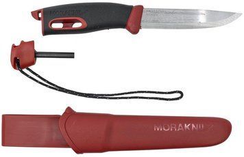 Ніж Morakniv Companion Spark Червоний + Крисало 13571 23050206 фото