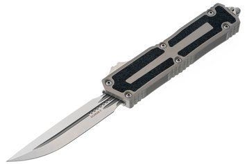 Ніж Microtech Scarab II Gen III D/E-S stonewash Чорно-Сірий 1180-10NC 4009476 фото