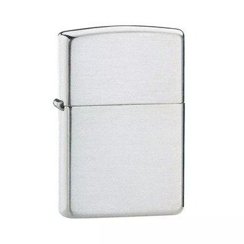 Серебряная Зажигалка Zippo 13 Brushed Finish Sterling Silver 13 V77552693 фото