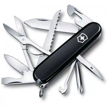 Швейцарський ніж Victorinox Fieldmaster 91 мм 15 функцій Чорний (1.4713.3) V77552775 фото