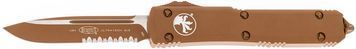 Ніж Microtech Ultratech Drop Point Cerakote Tan PS Напівсеррейтор 121-2CTA 14090491 фото