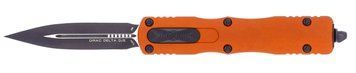 Ніж Microtech Dirac Delta D/E Black Blade Orange 227-1OR 14090890 фото