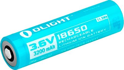 Акумуляторна батарея Olight 18650 3200mAh для S30R II/S2R/S2R II 186C32 23703316 фото