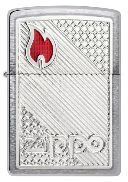 Запальничка бензинова Zippo 200 Tiles Emblem (48126) V77550469 фото