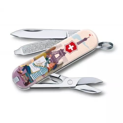 Швейцарский нож Victorinox Classic LE 2018 The City of Love 58 мм Разноцветный (0.6223.L1810) V77553569 фото